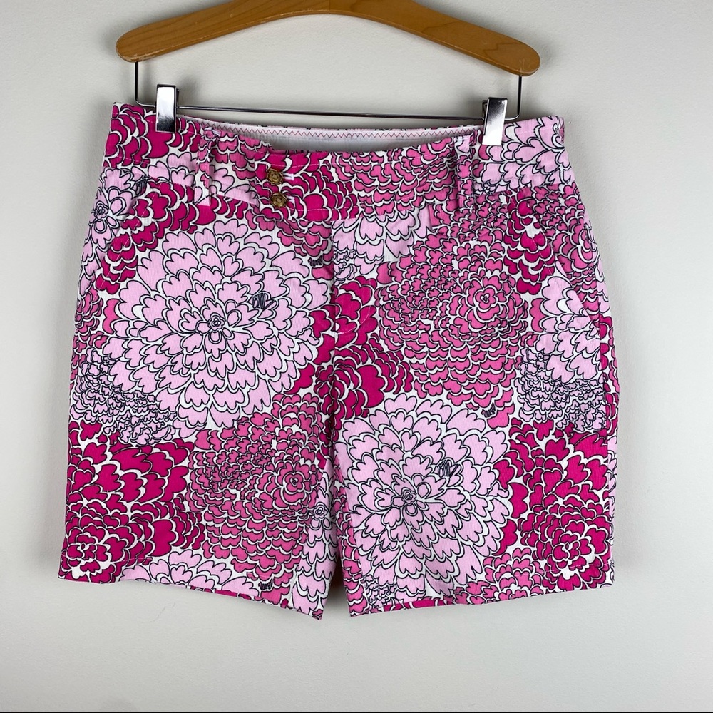 Lilly Pulitzer 8” shorts palm beach fit size 4